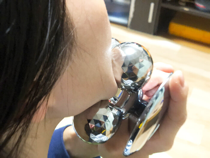 ものすごい吸いつき!!