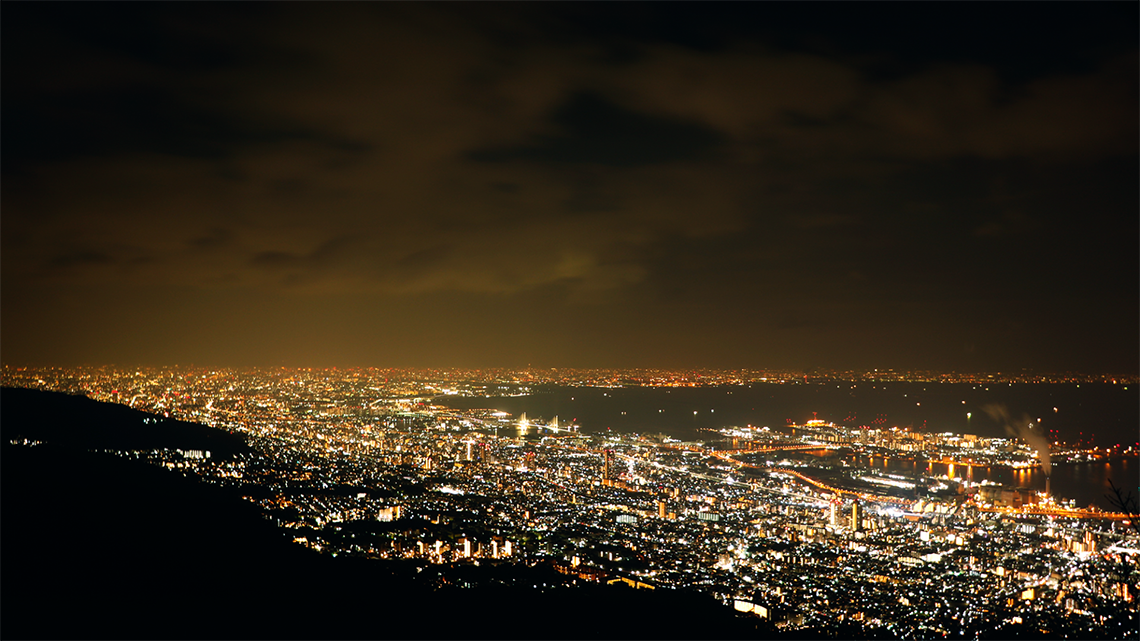 摩耶山の夜景